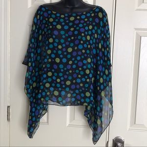 Spenser Jeremy Sheer Silk Top M